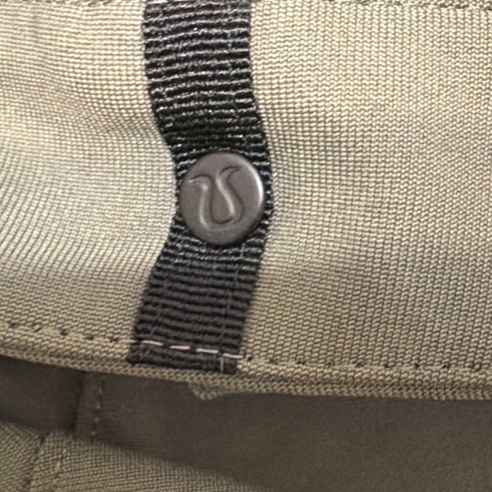 LULULEMON ABC Classic Fit Trouser Army Green Men's 38x31 Style LM5AO5S - Picture 4 of 8